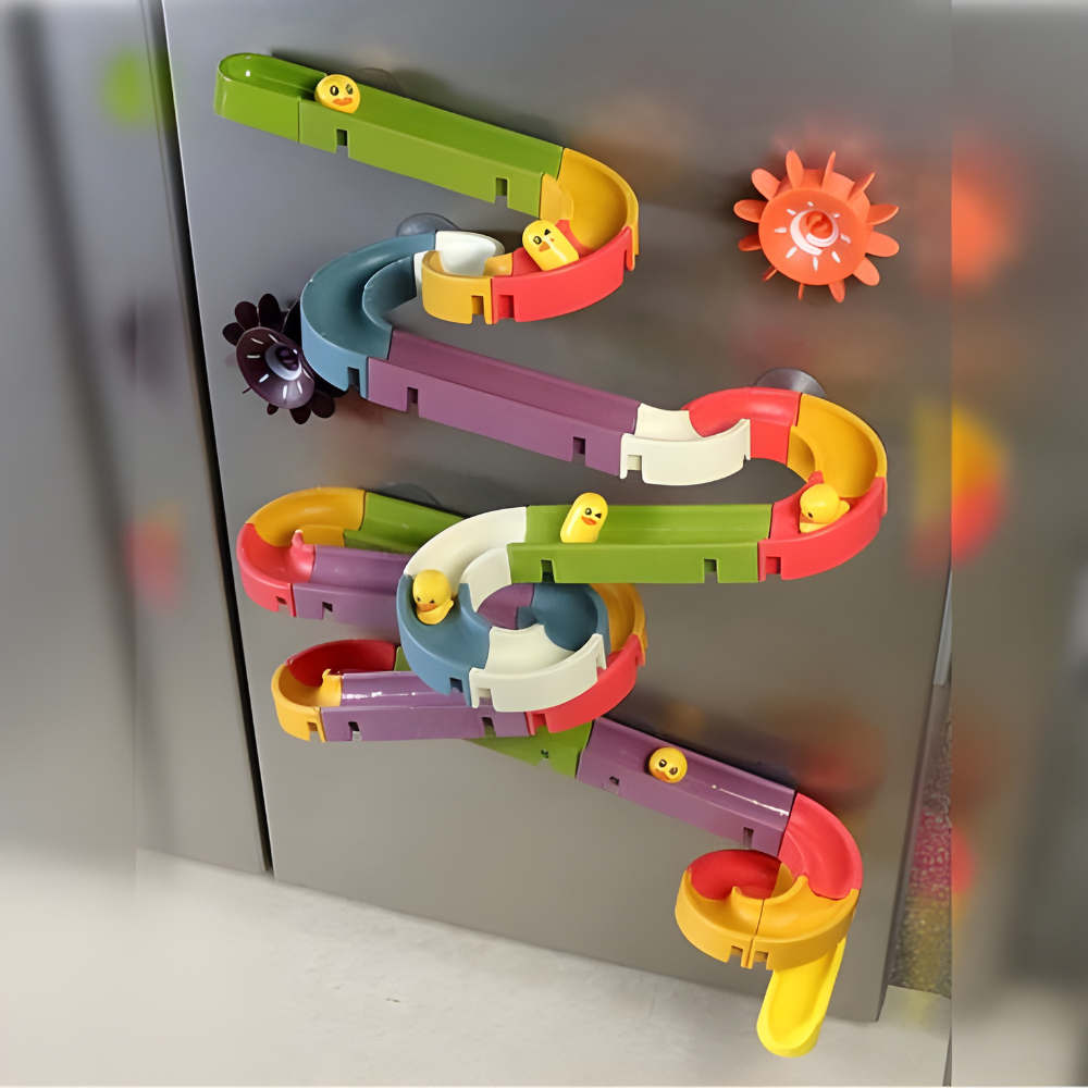Fun Kids Water Slide Playset Bath Toy