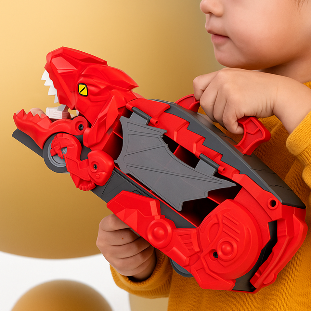 Fun Kids Dinosaur Vehicle Playset Carrier Truck