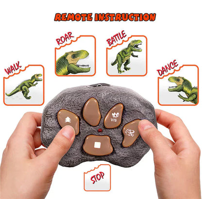 Fun Remote Control Walking Dinosaur Toy
