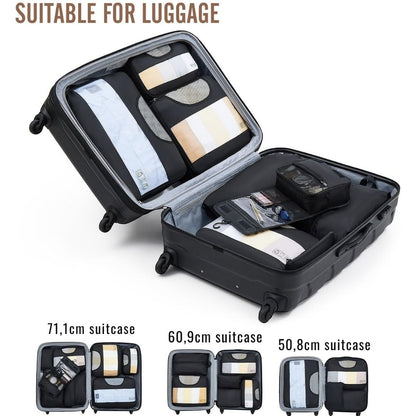 8 Set Packing Cubes for Travel