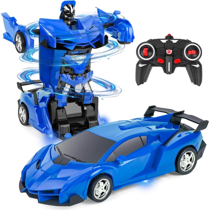 Fun 2-in-1 RC Transforming Car Toy for Boys