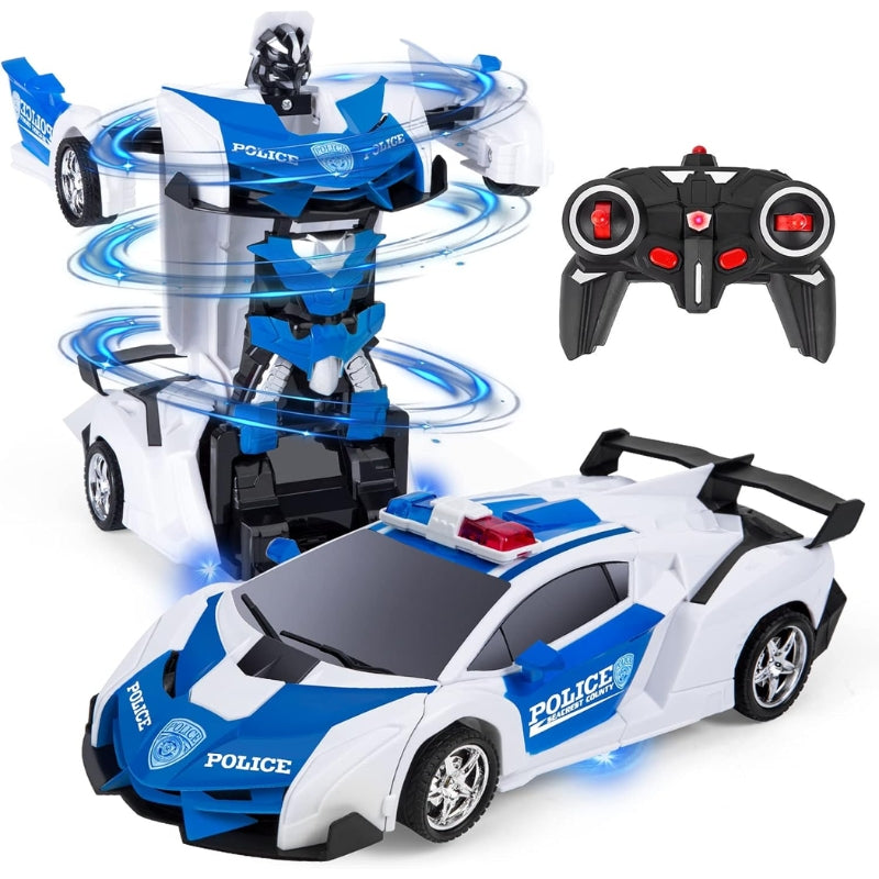 Fun 2-in-1 RC Transforming Car Toy for Boys