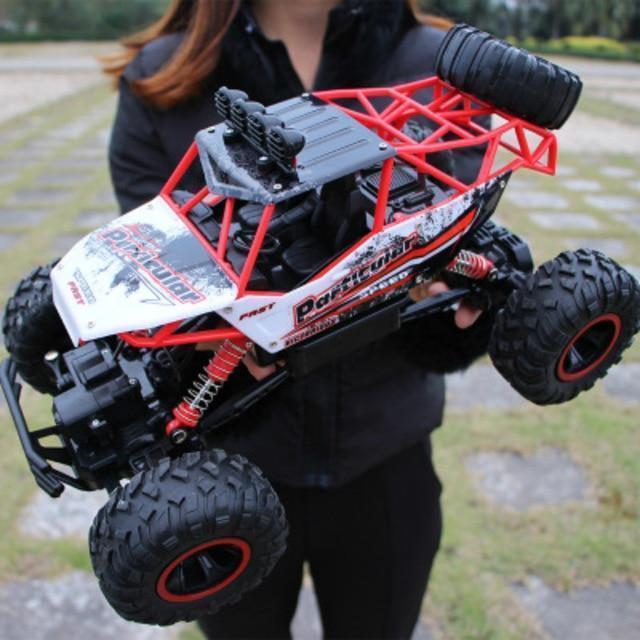 Powerful 4x4 RC Monster Truck with Big Tires