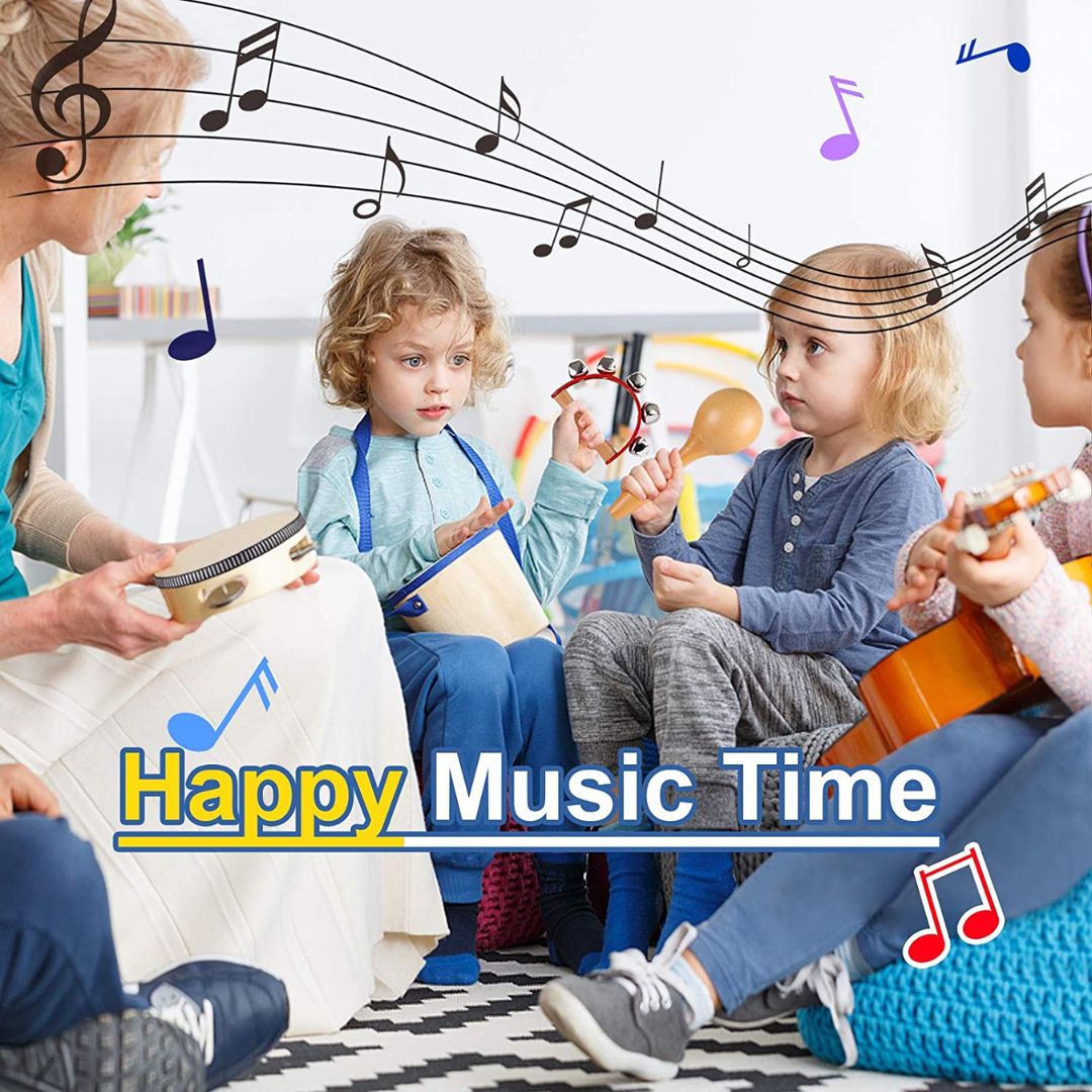 Montessori Wooden Music Exploration Kit (10 Instruments)