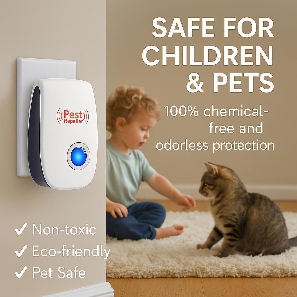 Electronic Mouse Repellent Plug-In Pest Control Device