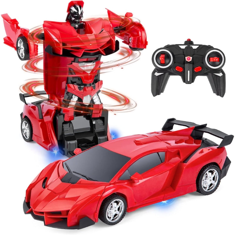 Fun 2-in-1 RC Transforming Car Toy for Boys