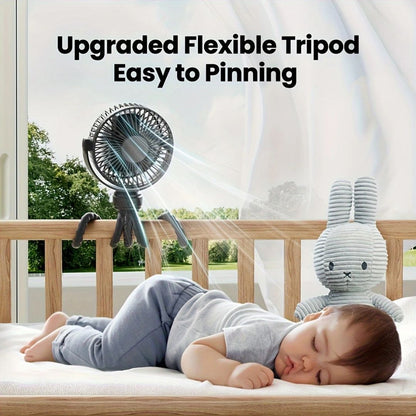 Mini Portable Stroller Fan