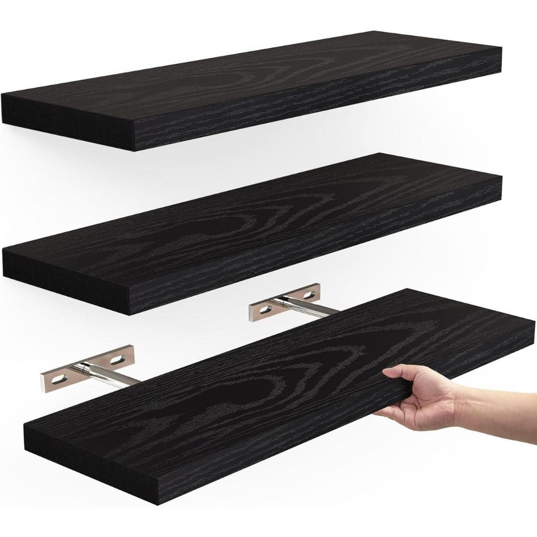3Pcs Floating Shelves for Wall