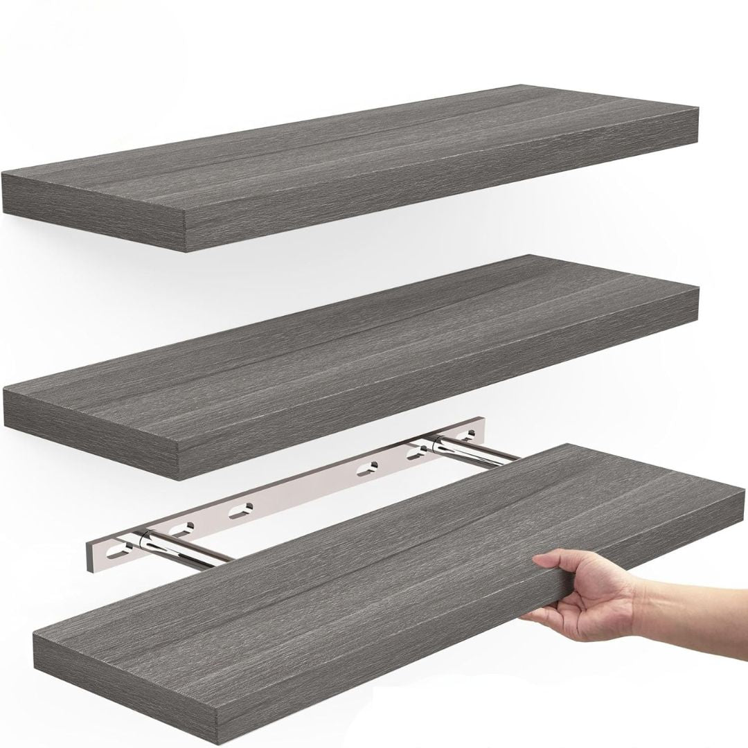 3Pcs Floating Shelves for Wall