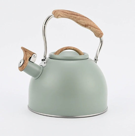 Durable Stainless Steel Tea Kettle - Traditional Home Design