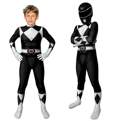 Kids Superhero Costume Jumpsuit with Mask