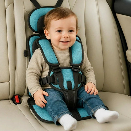Compact Child Car Booster Seat - Safe Travel Harness