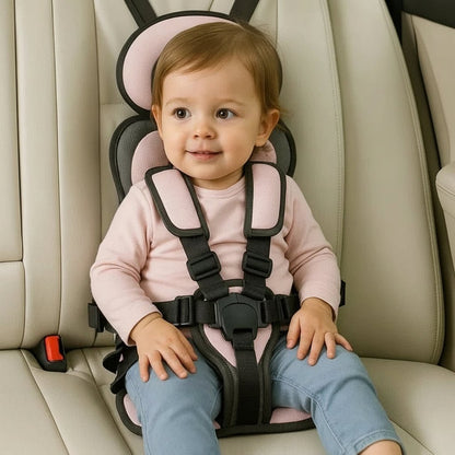 Compact Child Car Booster Seat - Safe Travel Harness