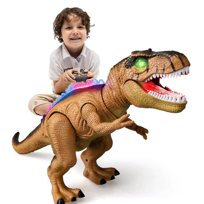 Fun Remote Control Walking Dinosaur Toy