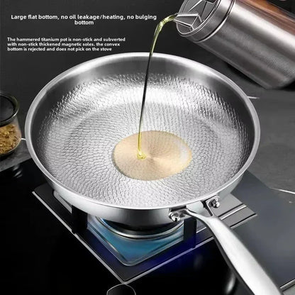 Durable Non Stick Titanium Frying Pan for Induction Cooking