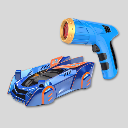 Fast RC Wall Crawler LED Stunt Car Toy for Kids