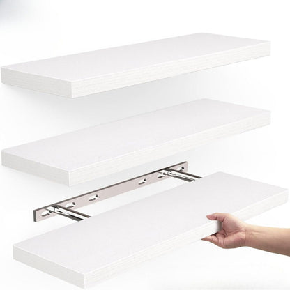 3Pcs Floating Shelves for Wall