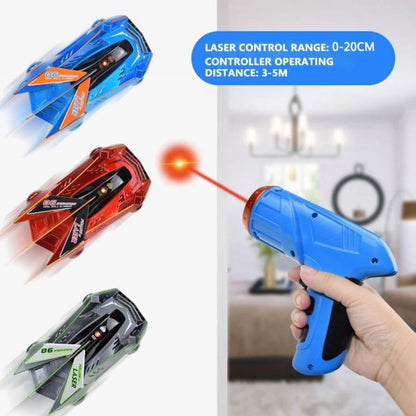 Fast RC Wall Crawler LED Stunt Car Toy for Kids