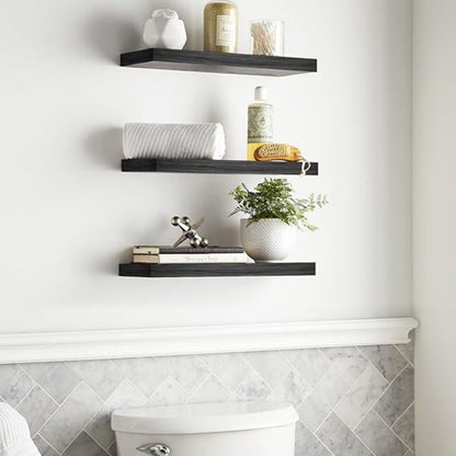 3Pcs Floating Shelves for Wall
